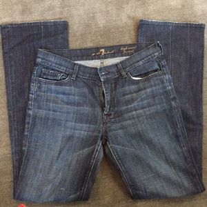 Seven for all mankind “Hugh waist bootcut” jeans
